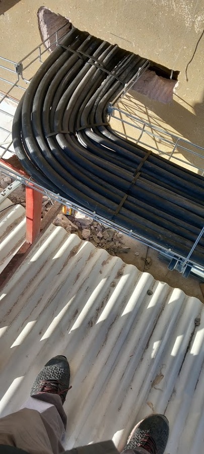 cableado por rejiban en industria