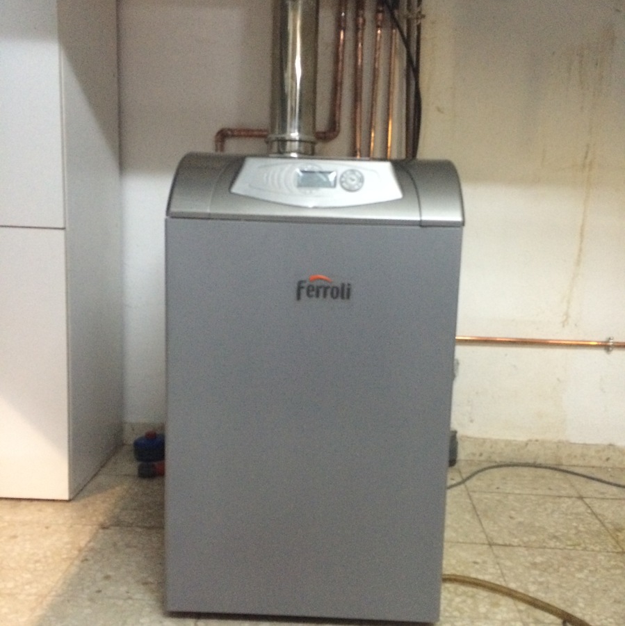Instalacion de caldera Ferroli