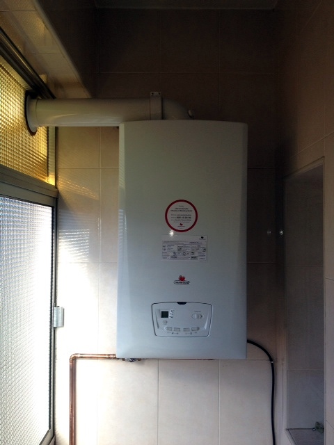 Instalación de caldera Saunier Duval