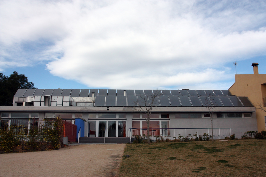 Instalación de captadores solares térmicos