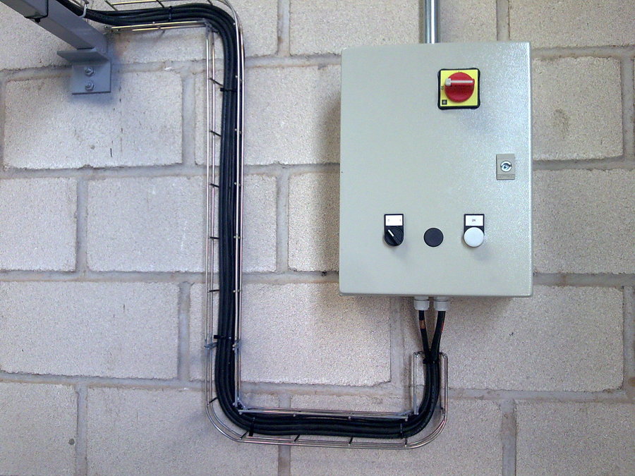 Instalación de cuadro para compresor aire comprimido