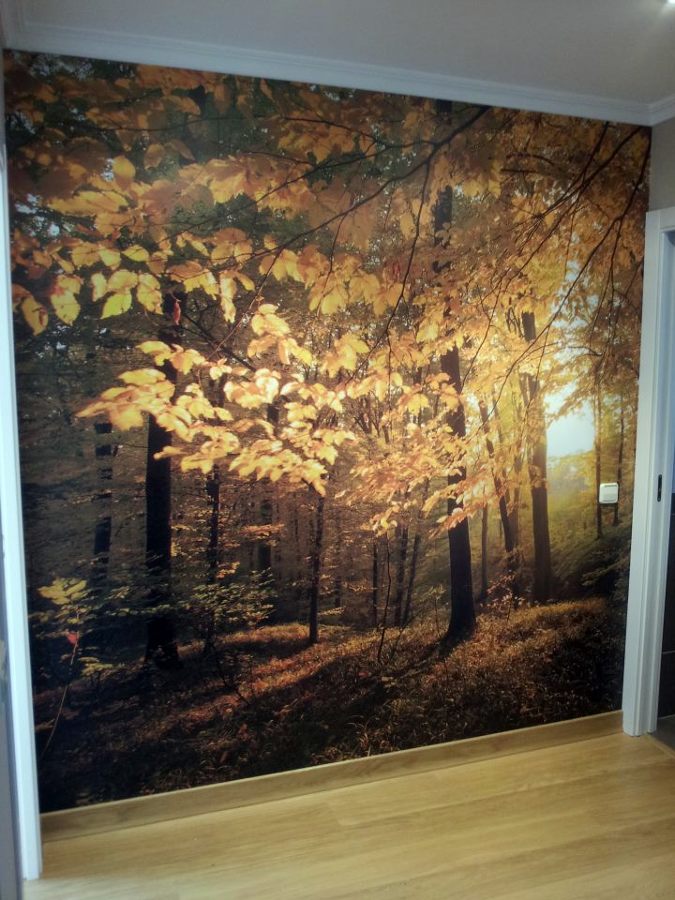 Instalación de Fotomural