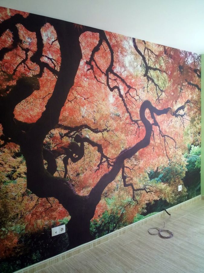 Instalación de Fotomural