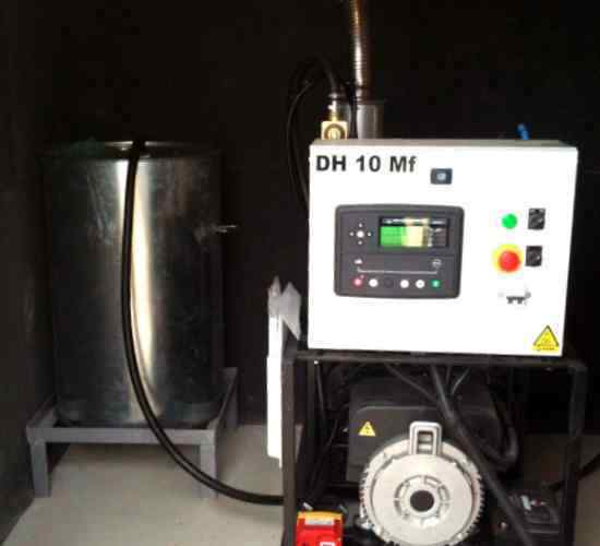 Instalacion de grupo electrogeno con arranque automatico.