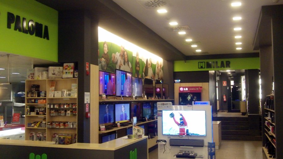 Instalacion de Iluminacion en Comercios