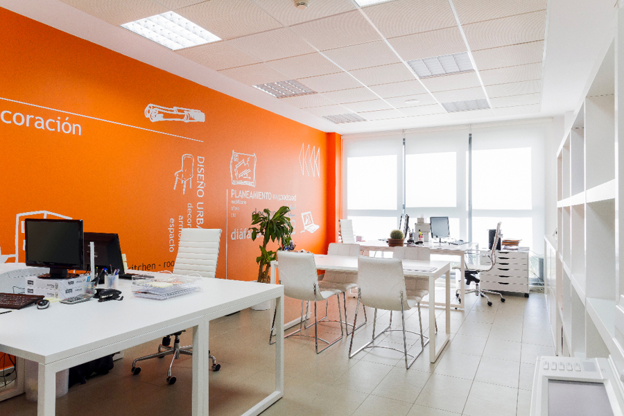 Instalación de oficinas