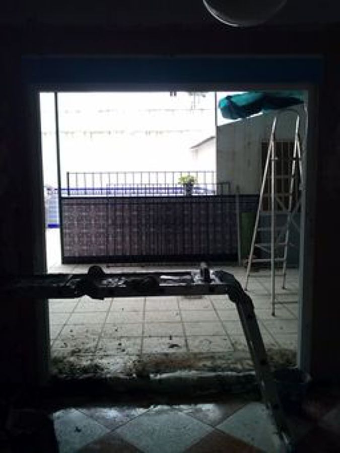 instalación de puerta