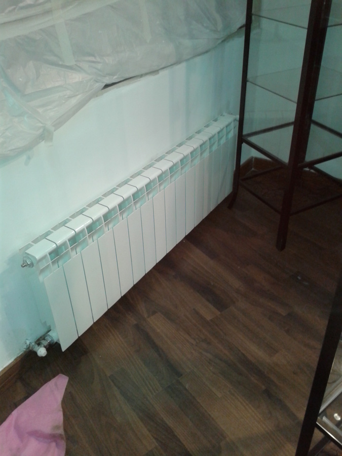 Instalación de Radiador