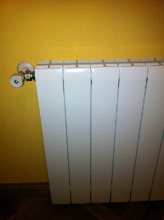 Instalación de radiadores