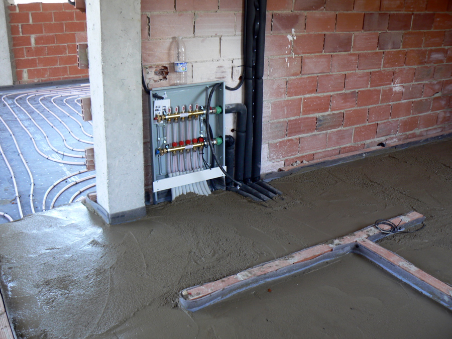 Instalación de suelo radiante