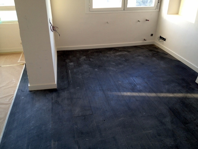 Instalacion de tarima.