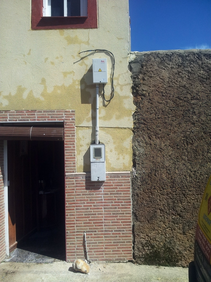 INSTALACION DGP-1/100 BUK, ACOMETIDA CONEXIONADO Y PUESTA A TIERRA DE LA VIVIENDA