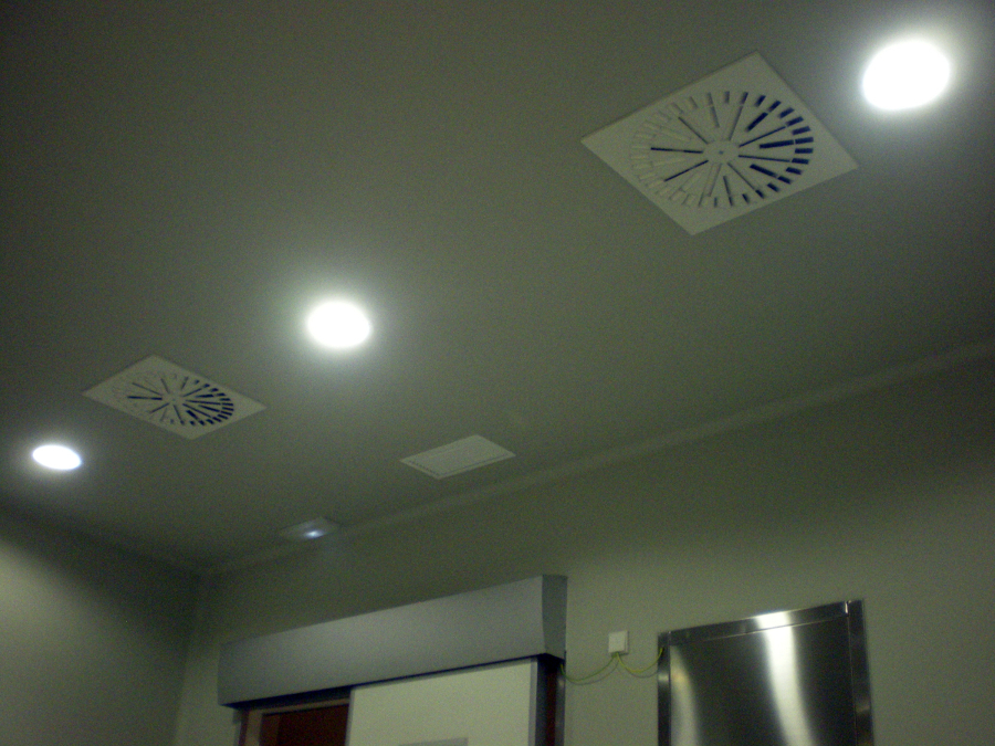 Instalación difusores