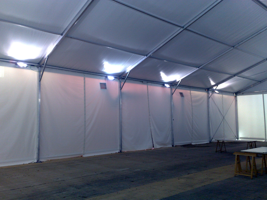 INSTALACION ELECTRICA EN CARPA