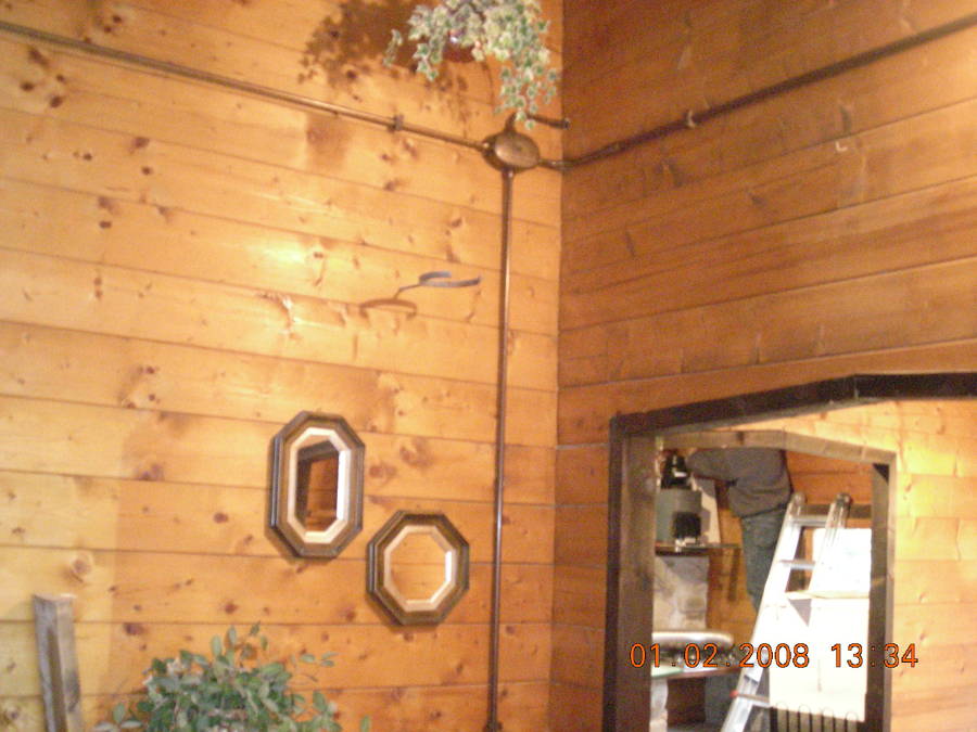 Instalación eléctrica en rustico