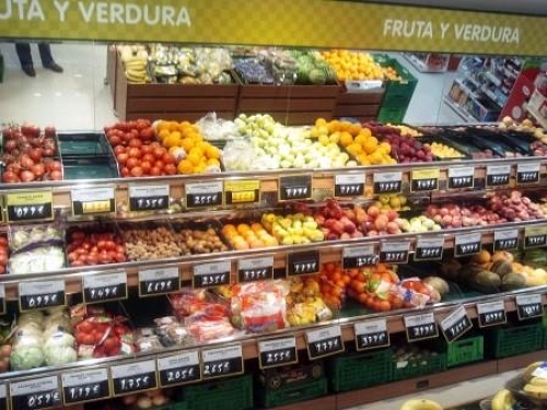 Instalación eléctrica en supermercado