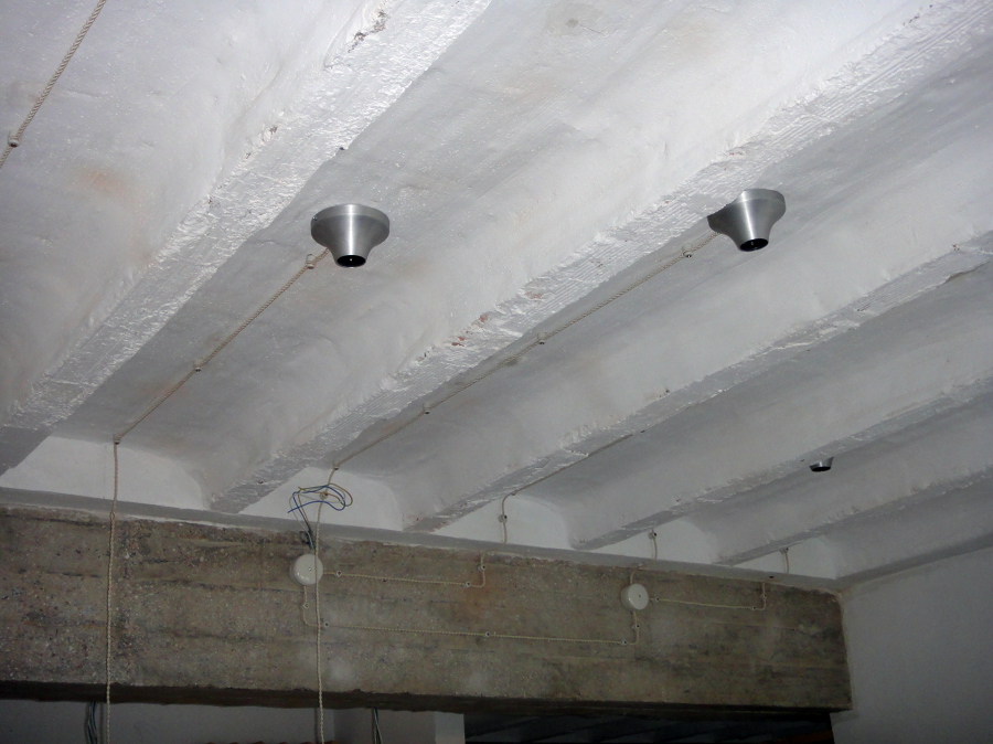 Instalación eléctrica vista