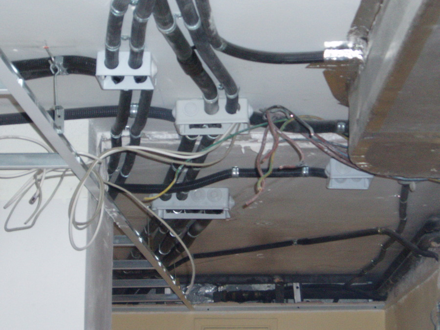 instalación en techo Armstrong