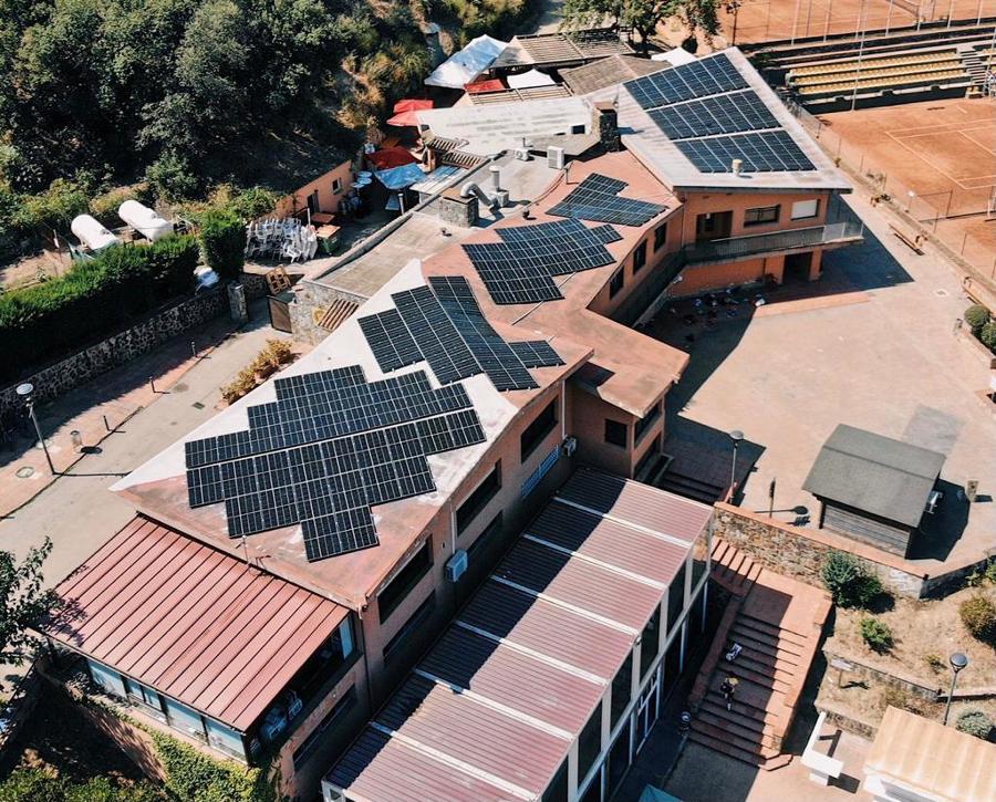 Instalación en Valldoreix, 55 kWp