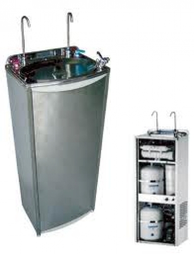 instalación fuente agua fria