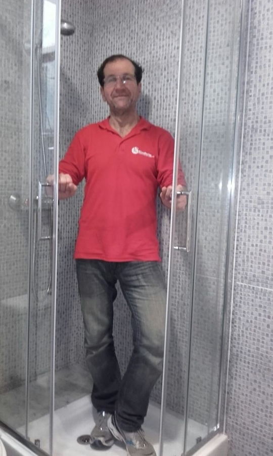 Instalación Mampara