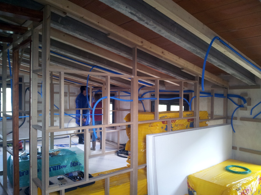 Instalación nueva en buhardilla 