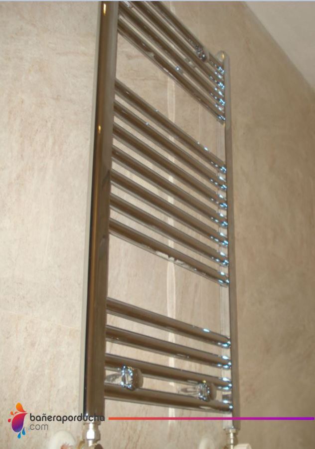 Instalación radiador toallero