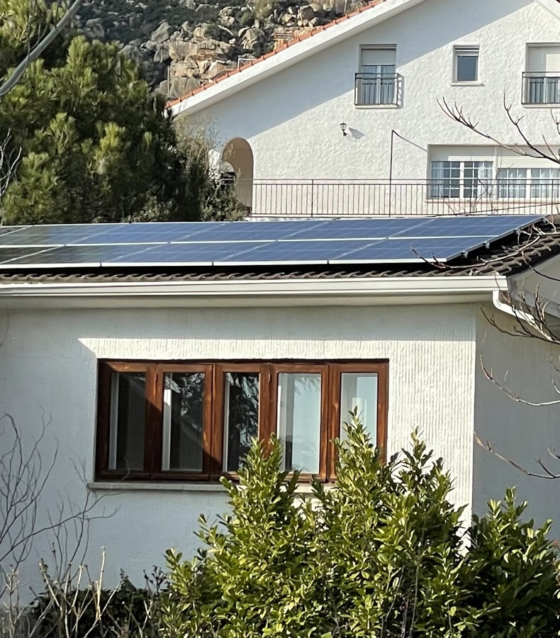 Instalación solar 4,8 KW en Manzanares el Real