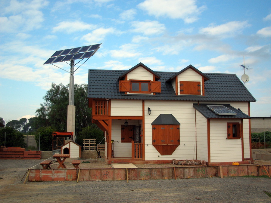 Instalación solar fotovoltaica aislada