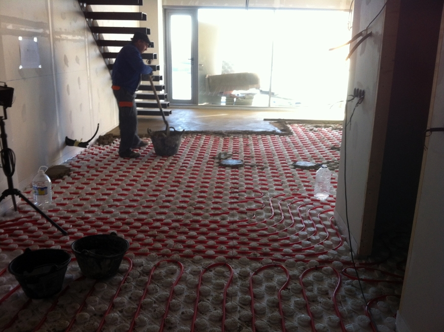 Instalación Suelo Radiante de Loft en Alcobendas