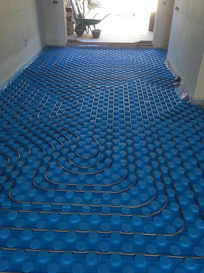 Instalacion suelo radiante
