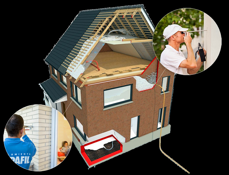 OPCIONES INSUFLADO EN VIVIENDA