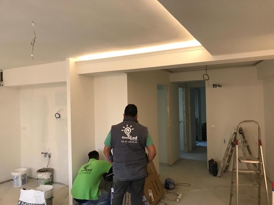 Luz indirecta con tiras led