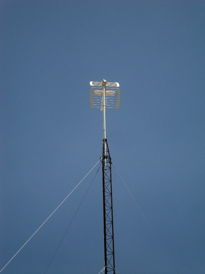 Instalacion torre para antena comunitaria