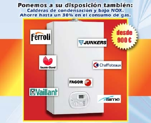 Instalacion/venta de calderas de gas y gasoil