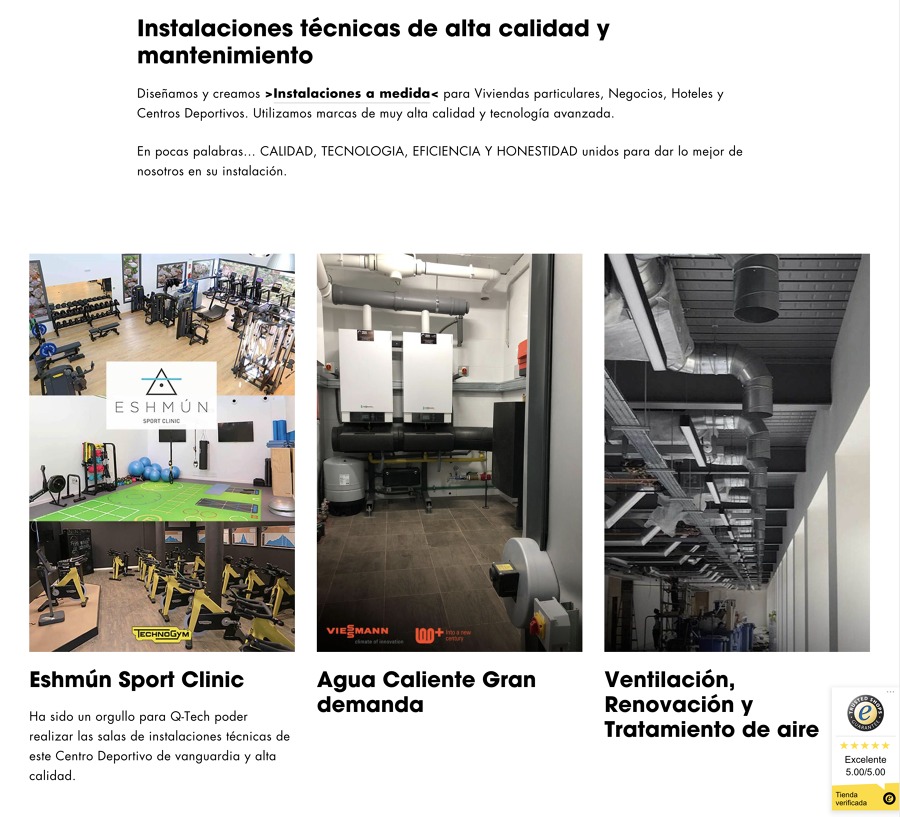Instalaciones de Alta Calidad