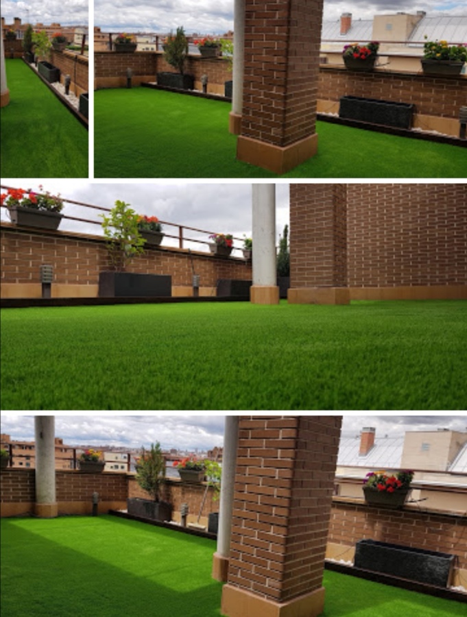 Decoración completa de ático