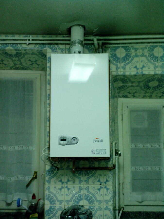 Intalacion Caldera Ferroli Domi Project 24 D