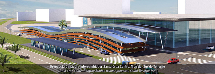 Intercambiador Santa Cruz Centro del Tren del Sur de Tenerife