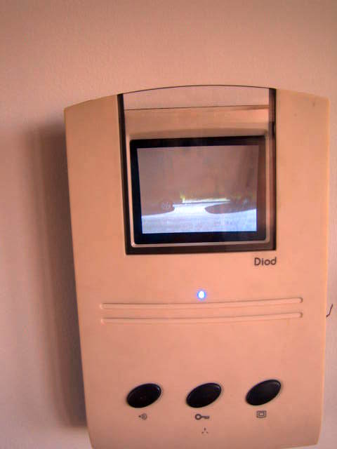 intercomunicador video teléfono de la puerta