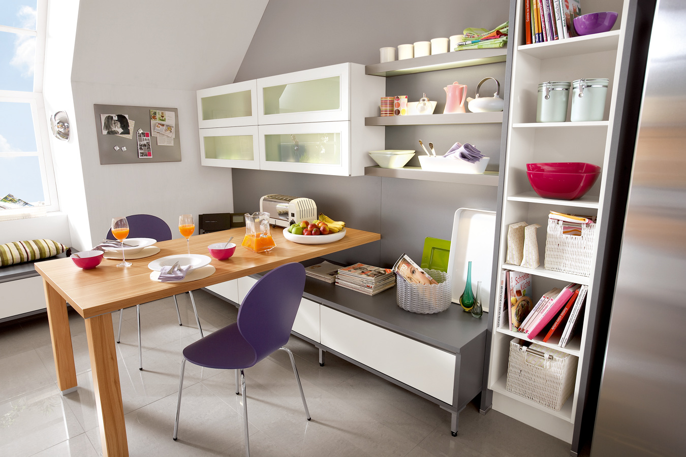 Interior abuardillado