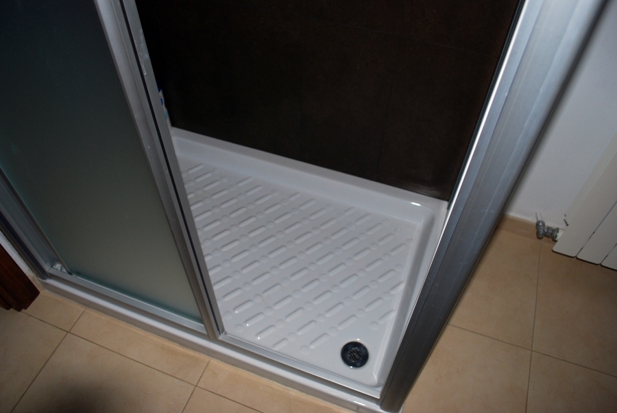 interior de la casa de obra vista