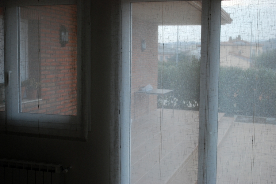 interior de la casa de obra vista