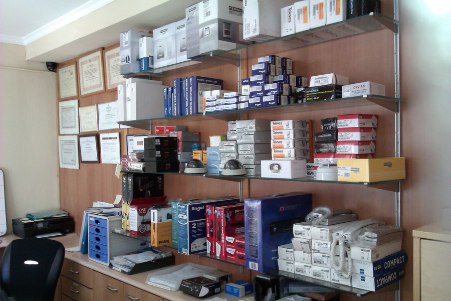 Interior de la tienda