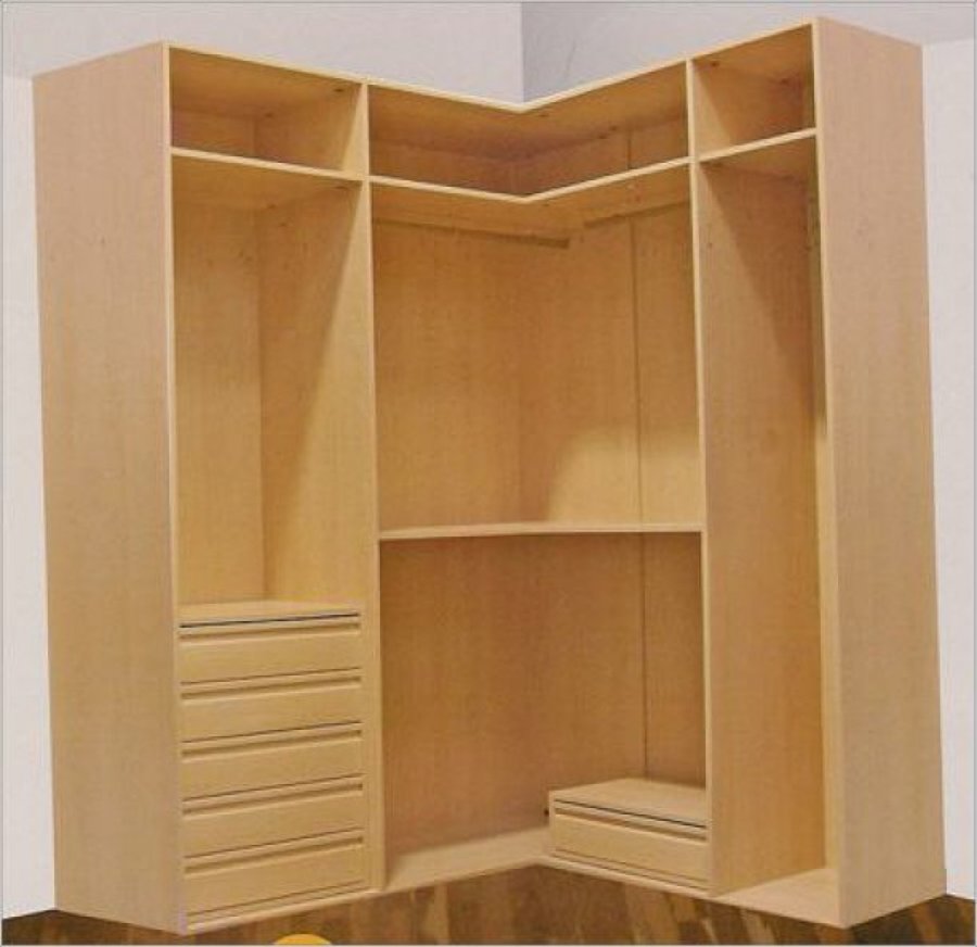 Modelo vestidor a escuadra a medida