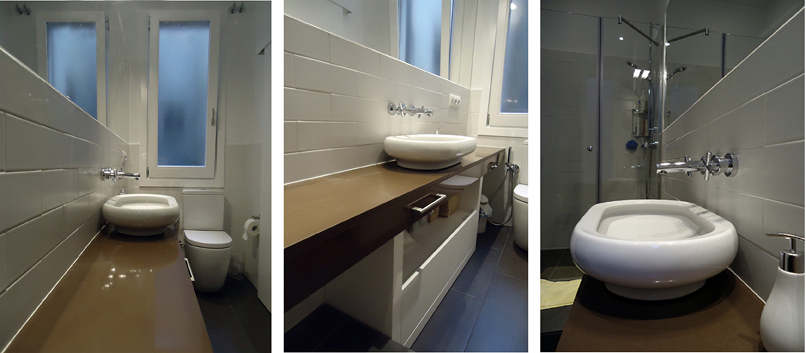 Interiorismo y reforma baño en Barcelona