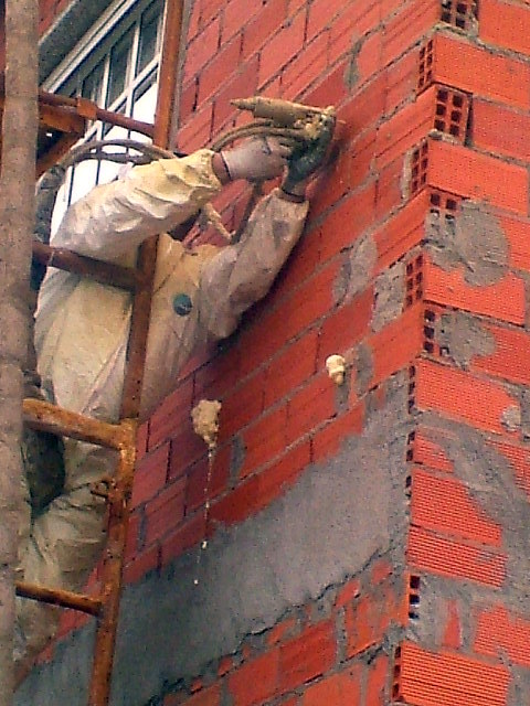 inyectado de fachadas