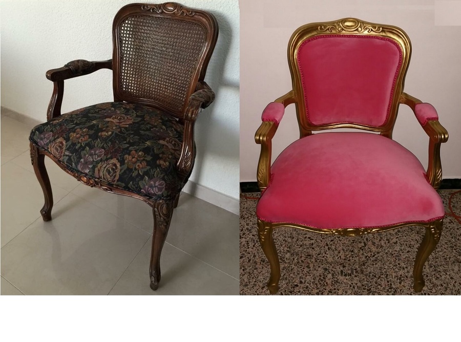 RENOVACIÓN SILLA ISABELINA