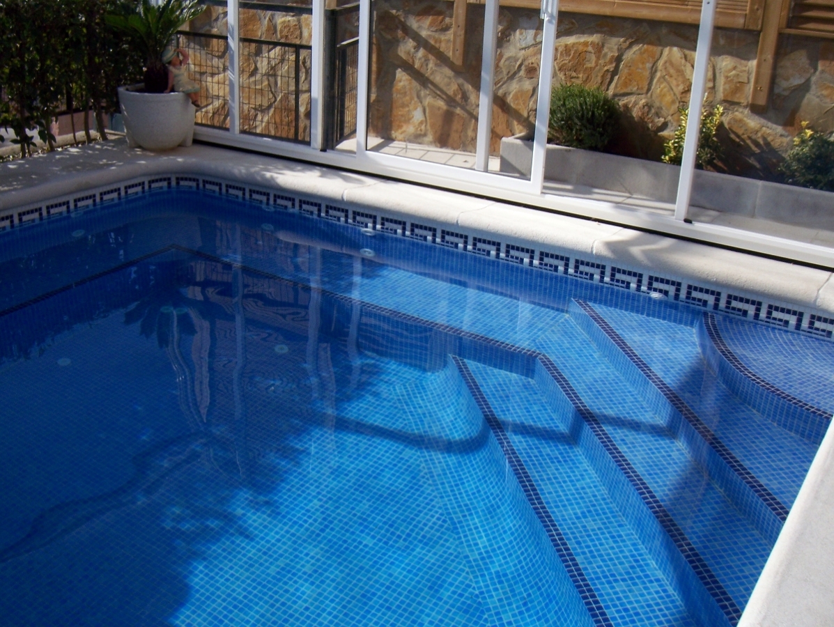 JACUZZI INTEGRADO EN LA PISCINA