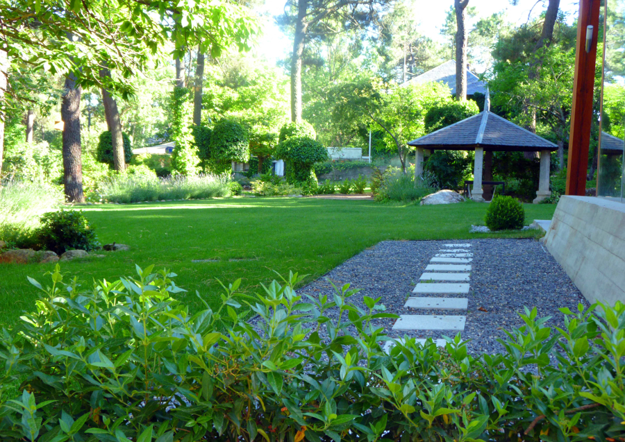Jardín de chalé en Ávila